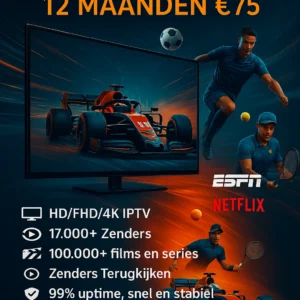 Diamond IPTV 1 Jaar Abonnement