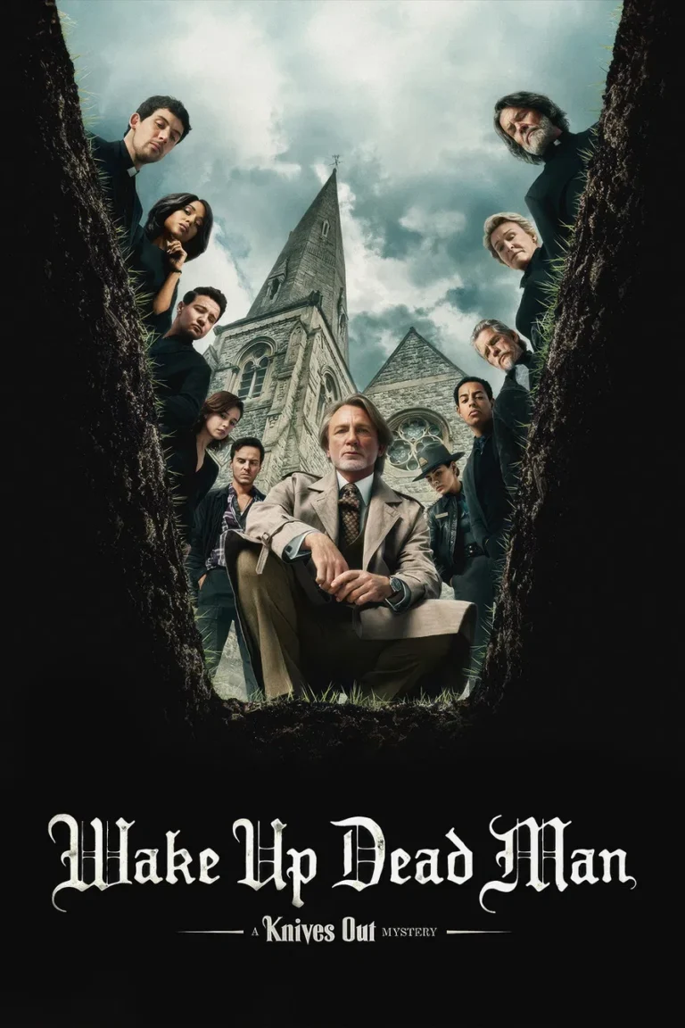 Filmposter: Wake Up Dead Man (Knives Out) — ensemble cast