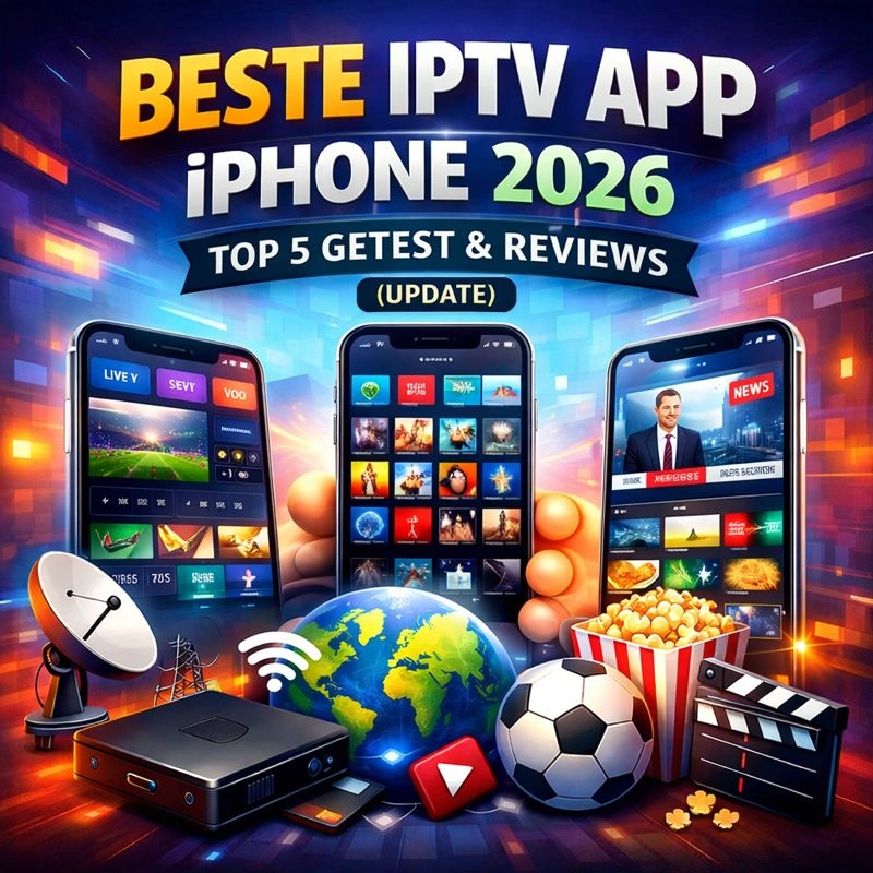 Beste IPTV App iPhone 2026: Top 5 Getest & Reviews (Update)