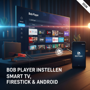 Bob Player Instellen Smart TV, Firestick & Android 2026