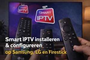 Smart IPTV installeren & configureren op Samsung, LG en Firestick