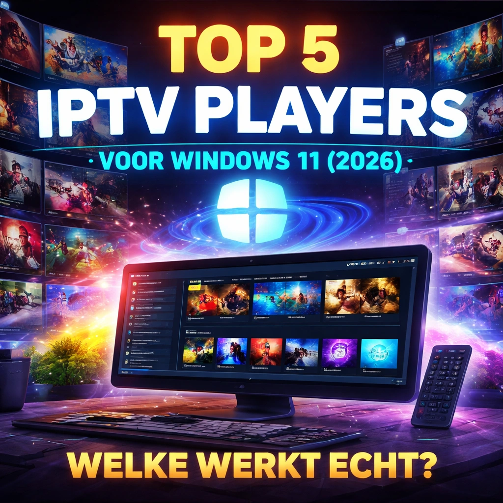 Top 5 IPTV Players voor Windows 11 (2026) – Welke Werkt Echt?