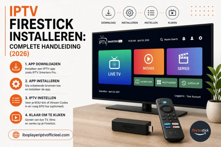 IPTV Firestick installeren: complete handleiding voor 2026