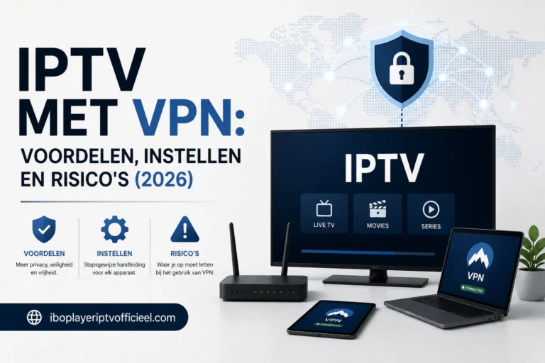 IPTV met VPN: voordelen, instellen en risico's (2026)
